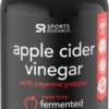 Sports Research Apple Cider Vinegar with Cayenne Pepper 120 Count Sports Research Apple Cider Vinegar with Cayenne Pepper 120 Count