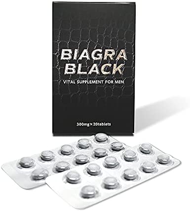 BIAGRA BLACK 300 mg x 10 tablets x 2 sheets BIAGRA BLACK 300 mg x 10 tablets x 2 sheets for men